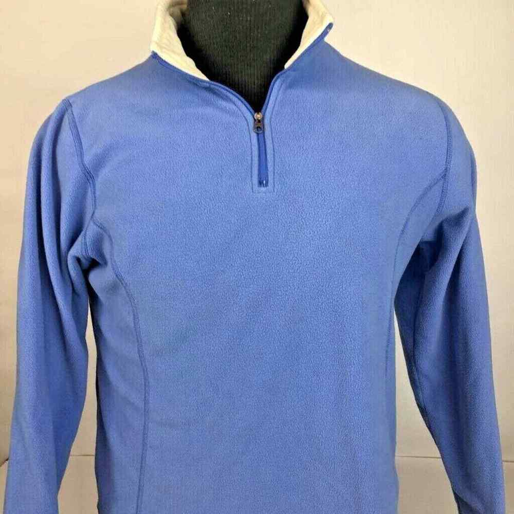 Kuhl Womens Small Periwinkle Blue Microfleece 1/4 Zip‎ Pullover Sweater RN108846